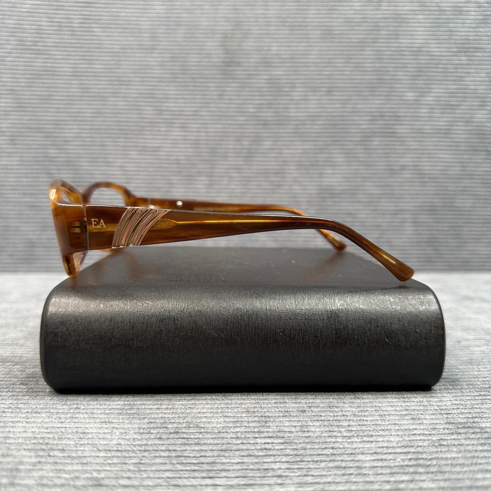 Elizabeth Arden EA 5168-1 Brown Tortoise Rectangular Y2K Eyeglasses Frames 54mm - Picture 3 of 14